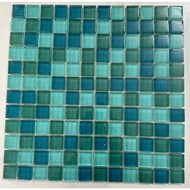 Glass mosaic tiles for home decoration and swimming pool tiles