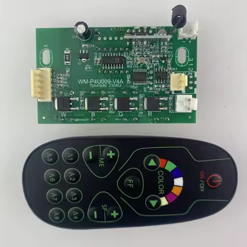 WM-P4U009-V4A Replace WM-P4U009-V3A LED Plastic Par Light Remote Control Main Motherboard Board