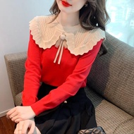 [Basica Moda] K2372 Atasan Blouse Wanita Dariana Rajut