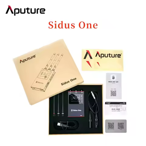 NEW! Aputure Sidus One DMX-Based Wireless Hybrid Control Enables the Conversion and Hybrid Control o
