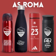 TERMOS AS ROMA - CUSTOM THERMOS TUMBLER AS ROMA LASER ENGRAVED NAME LOGO