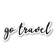 Travel Quote Journal Sticker