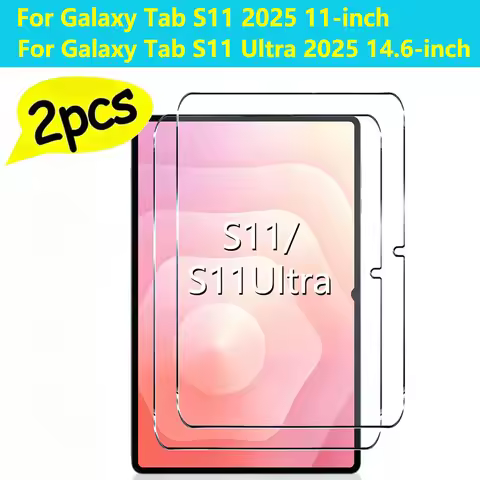 2 Pieces For Samsung Galaxy Tab S11 Ultra 14.6 Tempered Glass Screen Protector For Samsung Galaxy Ta