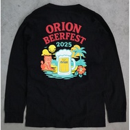 Pure Cotton Japanese Retro orion beer beer Street Wear Long-Sleeved Jacket Ready Stock