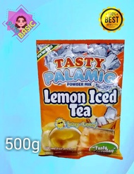 Tasty palamig lemon ice tea powder juice