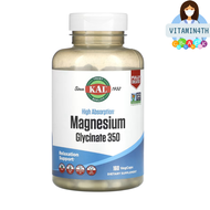 KAL High Absorption Magnesium Glycinate 350 160 VegCaps