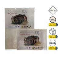 Textured paper drawing notebook and rough paper drawing paper, specialized watercolor drawing paper 