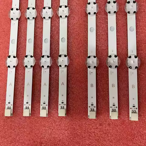 LED Strip For Toshiba 55U6663DG 55U6663DB 55PUS6031 55AO4USB LUX015504/01 P55US0756A Hitachi 55HK6T6