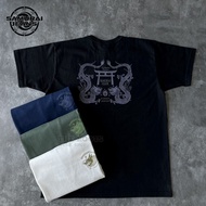 Ready Stock Casual All-Match Japanese-Made SAMURAI JEANS SAMURAI Short-Sleeved T-Shirt Pure