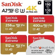 SanDisk Extreme 256GB 400GB 512GB 1TB V30 4K Up to 190MB/S Micro SD Card Memory Card
