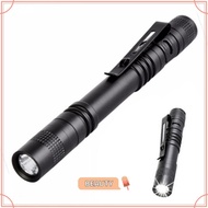 TOPBEAUTYMY Pen Shape Flashlight, Waterproof Portable LED Flashlight, Useful Mini LED Pen Clip Light