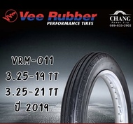 3.25-21 3.25-19 ลายตรง ยี่ห้อ Vee rubber รุ่น vrm-011 ยางปี2019