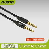 3.5mmCable 3.5mm-3.5mm audio cable  1.0m/1.5m/2.0m For phone Home  DVD audio cable