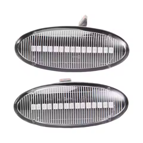 NEW-Car LED Dynamic Side Marker Signal Lamp Light Turn Lamp For Nissan Qashqai J10 X-Trail T31 Cube 