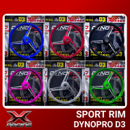XRACING DYNOPRO Sport RIM D3 Tiga Batang Y16ZR Y16 Y15 Y15ZR  RSX RS150 LC135 LAGENDA SRLZ SRL115 SRL115FI