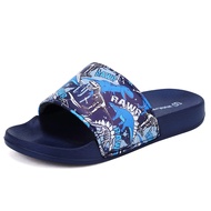 WateLves Girls & Boys Slide Sandals Kids Summer Slippers Slip On for Outdoor Beach Pool Shower (Litt