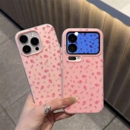 HP Flower 2 In 1 Pink Casing Xiaomihp A7 Pro C71 C85 C75 C65 Xiaomi 15T Pro poco F7 M7 Plus Casing