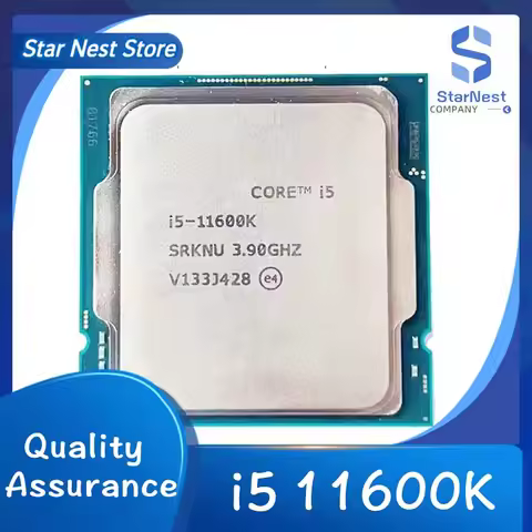 Core i5 11600K 3.9GHz Six-Core Twelve-Thread LGA 1200 processor