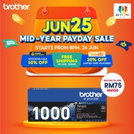 [💯100% ORIGINAL💯]BROTHER TN-1000 TN1000 100% ORIGINAL GENUINE TONER CARTRIDGE HL-1110 / HL-1210W / H