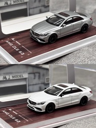 MJ 1: 64 Mercedes-Benz AMG CLS63 Car Version/Travel Version Alloy Car Model Collection Ornaments Rea