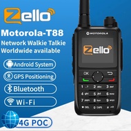 【5000KM】วิทยุสื่อสาร Motorola T88 Zello Radio 4G SIM Network Long Wifi Internet Global Intercom