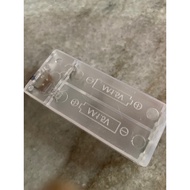 AA Battery Transparent Holder Box Case with Wire Leads with ON/OFF Button [Pemegang Bateri] 2XAA (3V