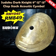 Sudoku Dark Knight 9" 12" 13" Clap Stack Acoustic Cymbal