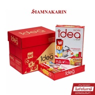 A Box (5 Reams) A4 IDEA WORK Photocopy Paper A4 80G 500 Sheets (1 Box)