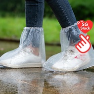 ILVSG Waterproof Shoe Covers for Rain,1 Pair  Disposable Plastic Rain Shoe Cover
