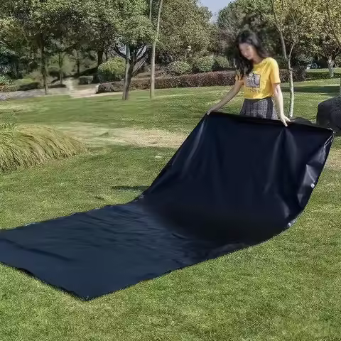 Canopy Ground Portable Picnic Mat Floor Waterproof PVC Diaper Cloth Dustproof Pet Dog Cover Pad Bed