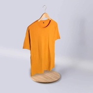 kaos polos premium 20s distro - orange xl