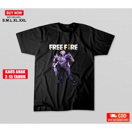 FREE FIRE CHILDREN'S T-SHIRTS; FREE FIRE KAIROS