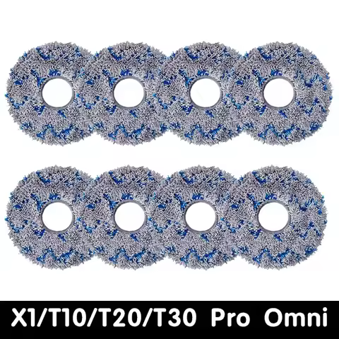 Mop Cloth For Ecovacs Deebot T30 Pro omni T10 T20 omni T30s combo X1 X2 omni Robot Vacuum Cleaner Mo