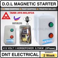 TAIAN JAYA DOL Magnetic Starter Motor Starter AirCond Water Pump Starter - 415Volt 1HP Horsepower 0.