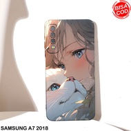 Samsung A7-2018 Case - Samsung Casing A7 2018 - Case hp - Casing Softcasehp - Samsung A7 2018 - Sili