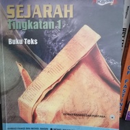 [PRELOVED] (TextBook) KBSM Buku Teks Sejarah-Tingkatan 1