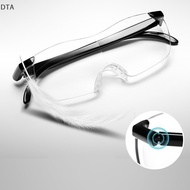 DTA 250 Degree Magnifier Eyewear Presbyopic Spectacles Magnifying Glasses Fashion Portable Glasses M