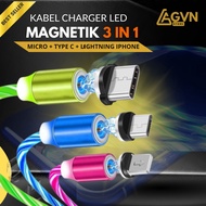 NVN-K11 3-in-1 FAST CHARGING DATA Cable for ALL Types hp