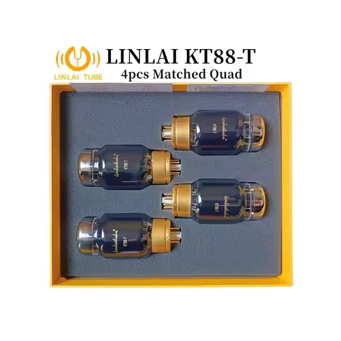 Fire Crew LINLAI KT88-T KT88T Vacuum Tube Replace KT88 KT120 6550 KT100 KT66 For HIFI Audio Valve El