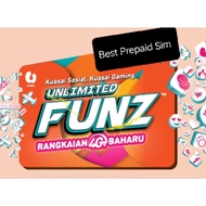 U Mobile Unlimited Funz Pack Prepaid |Self Register|🔥011-6456 6456 🔥|SUPER VIP NUMBER🔥