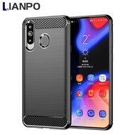 Lianpo cho Samsung Galaxy A8 2018 A8 plus 2018 Samsung Galaxy A8 Sao A8S vỏ điện thoại giáp sợi carb