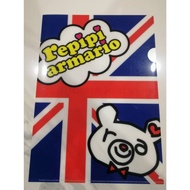 Clear File repipi armario Anime Document Size 31Cm. X 22 Cm. (1 SET Has 2 Pieces In A Bag)