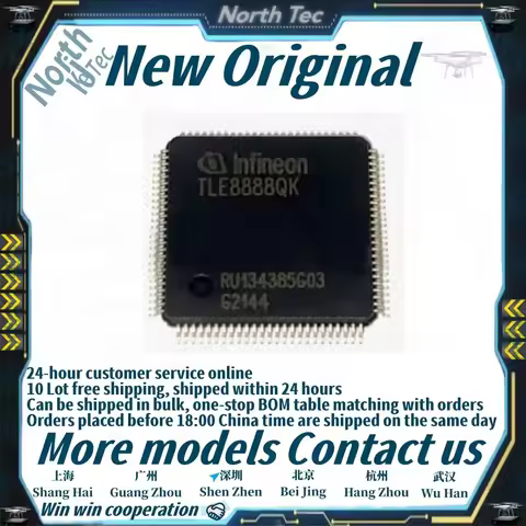 5pcs/Lot New Original TLE8888QK TLE8888 QFP-100 in stock