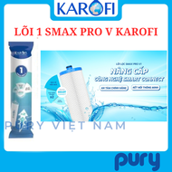Bộ lõi lọc nước thô 123 SMAX Pro V Karofi chính hãng dùng cho model KAQ-X16 KAQ-X26 KAD-D528 KAQ-D36