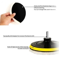 OTOHEROES Car Body Polishing Pad Wool Waxing Polishing Wheel 7 Inch 5 PCS - DB5