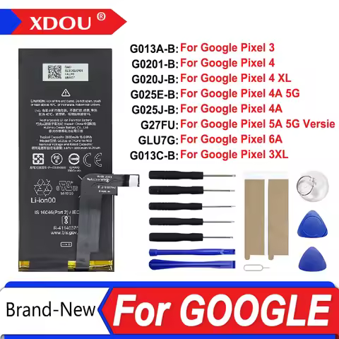 G013C-B G020I-B G020J-B G025E-B G013A-B G025J-B G27FU GLU7G New For Google Pixel 3 4 3XL 4XL 4A 5A 5