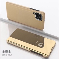 Ốp Cho Samsung Galaxy M13 M21 M23 Ốp Điện Thoại Có Chân Chống Lật Gương Từ Tính Trong Suốt Cho Samsu