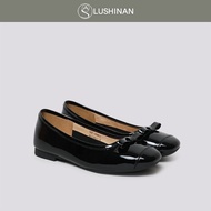 LUSHINAN | รองเท้าแบล็ตส้นแบนพื้นนุ่ม Egg Roll สำหรับผู้หญิง