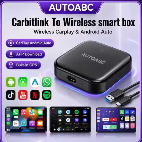 Carbitlink Smartlink Easy Connection to Wireless CarPlay Android Auto for Baic BJ40 BJ40 Plus BJ60 X