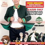 Gakuran Wind Breaker Blazer Jacket: Furin High School Sakura Haruka Bofurin Boufurin Nirei Akihiko H